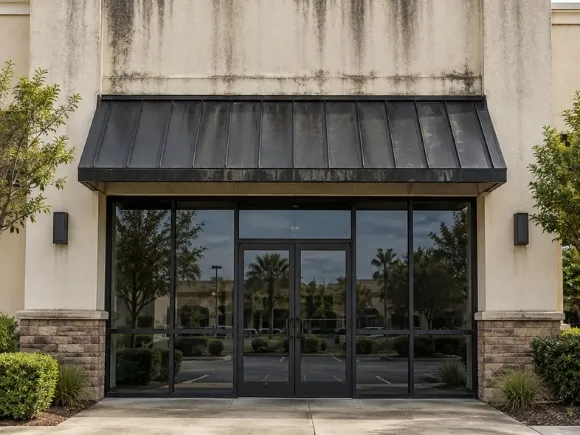 Before Storefront facade, Visalia, CA